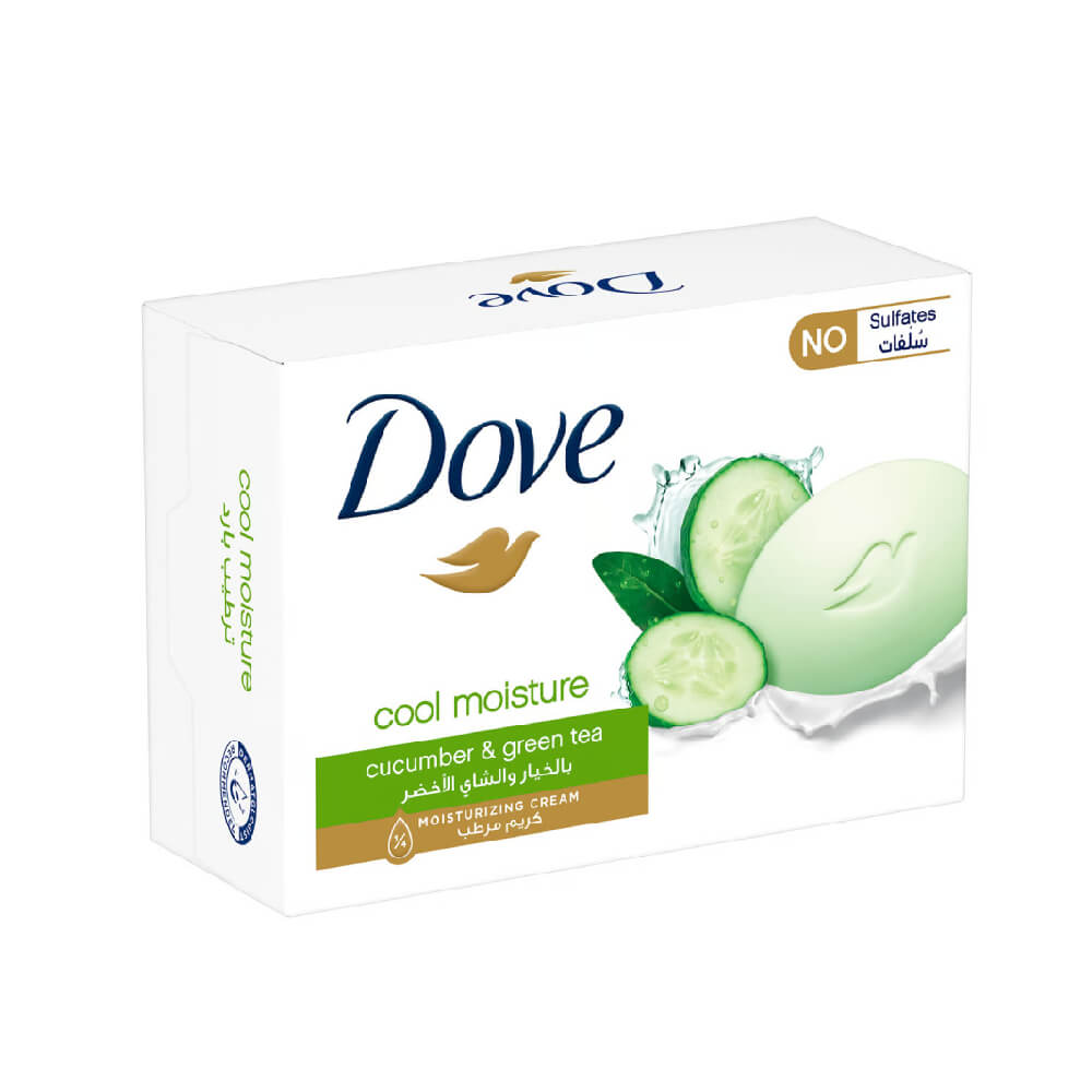 Dove Cool Moisture Cucumber & Green Tea Soap 125gm