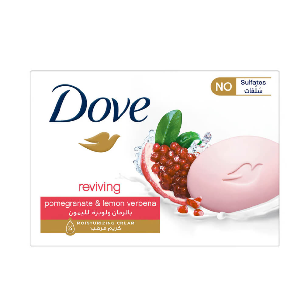 Dove Moisturizing Pomegranate & lemon Verbena Reviving  Soap 125gm