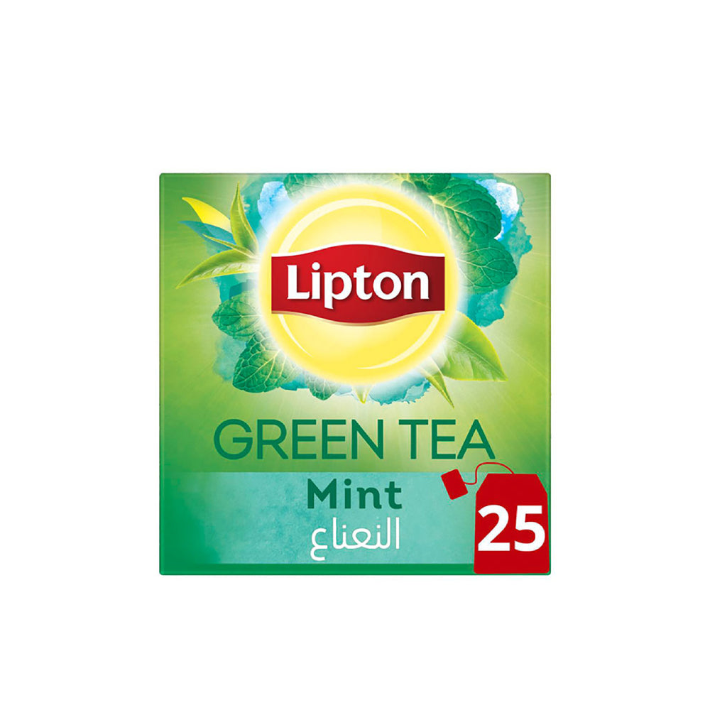 Lipton Green Tea Bag Mint 1.5Gx25s