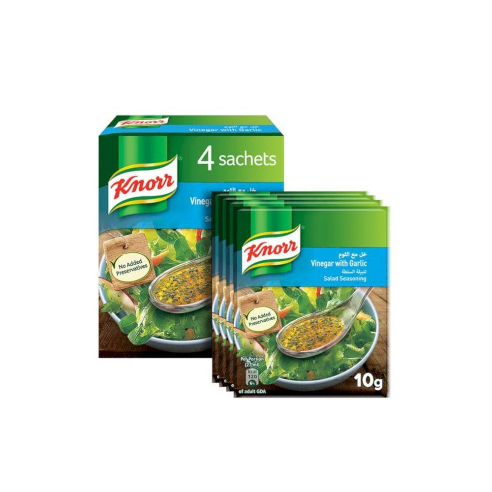 Knorr Salad Seasoning Vinegar & Garlic 10Gx4's