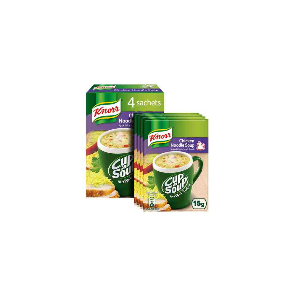 Knorr Cup-A-Soup Chicken Noodles 15Gx4's