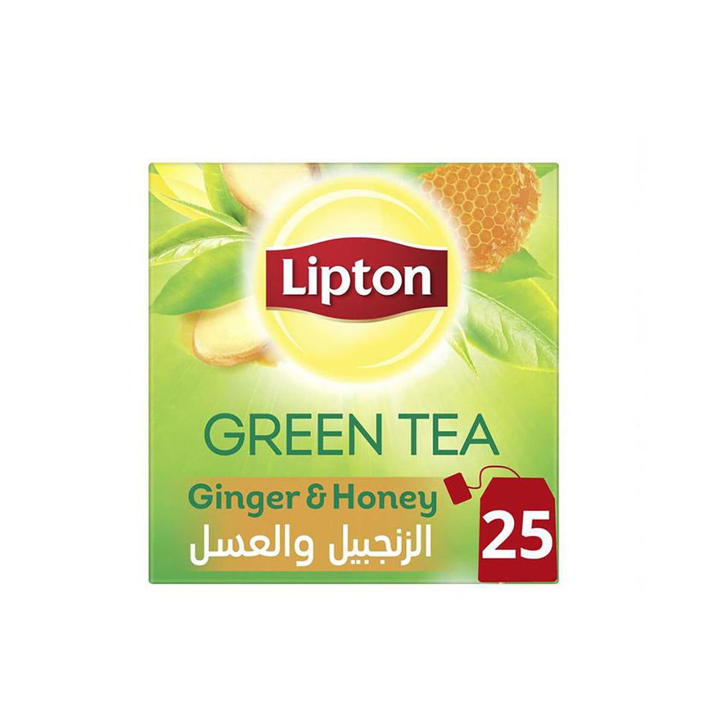 Lipton Green Tea Bag Ginger & Honey 1.5Gx25s