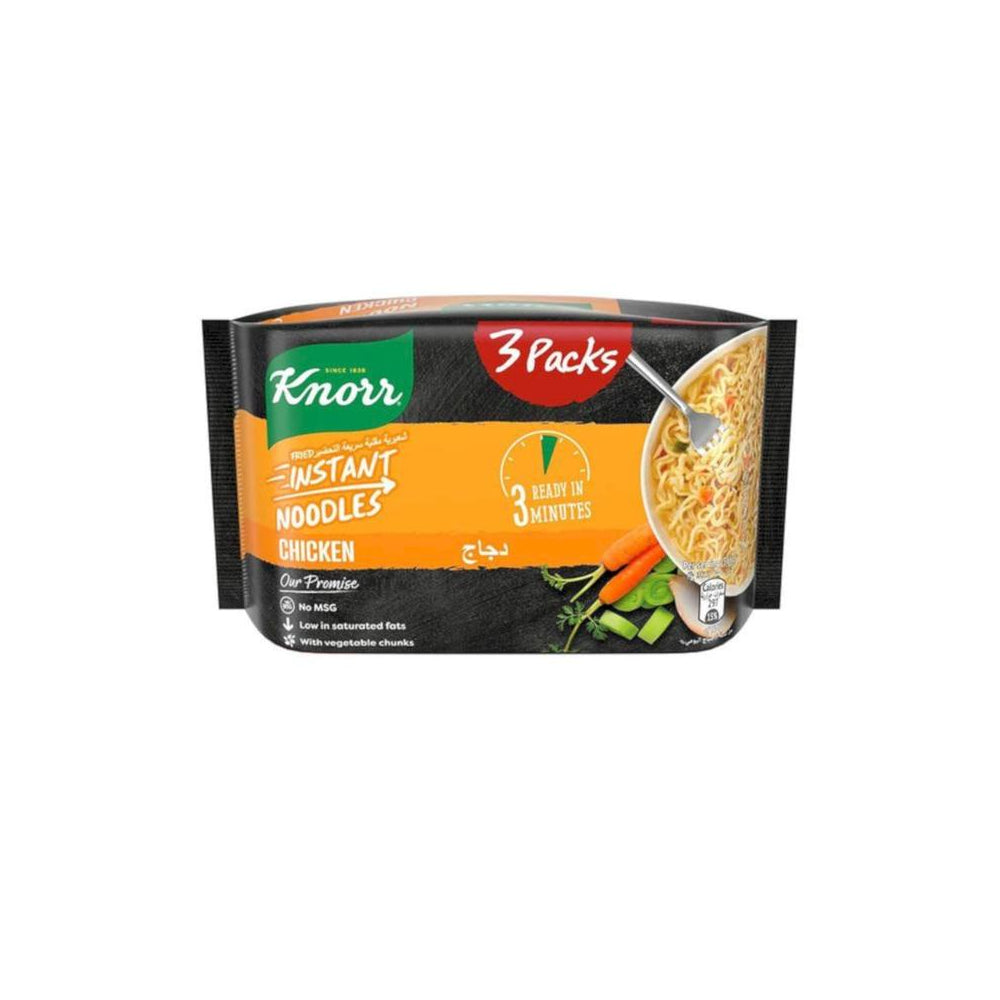 Knorr Chicken Instant Noodles 66Gx3'S