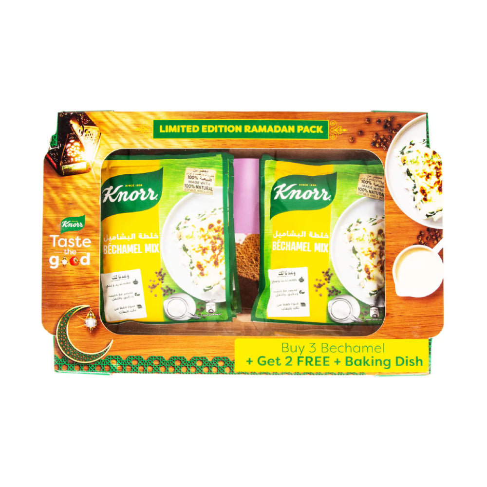 Knorr Bechamel Mix 5x75gm + Free Baking Dish