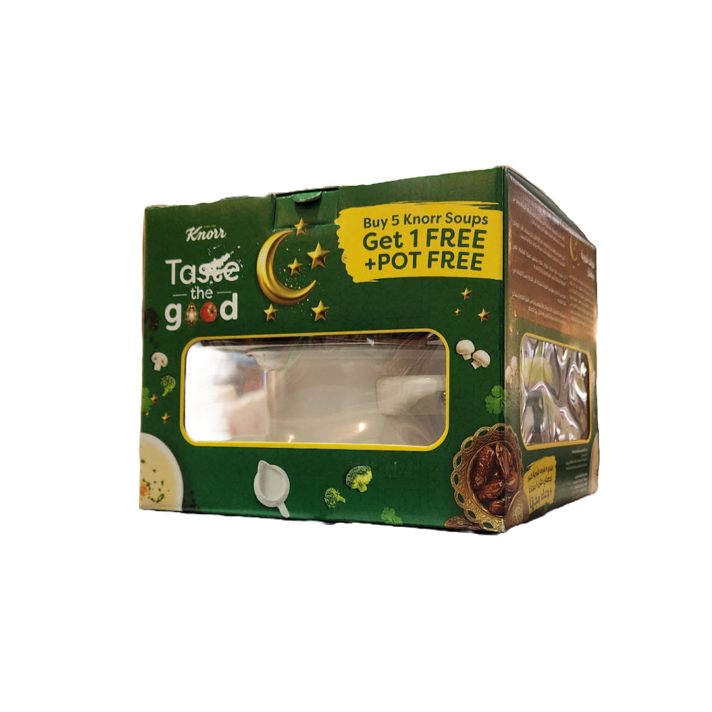 Knorr Chicken Noodles Soup 6x60gm + Pot Free