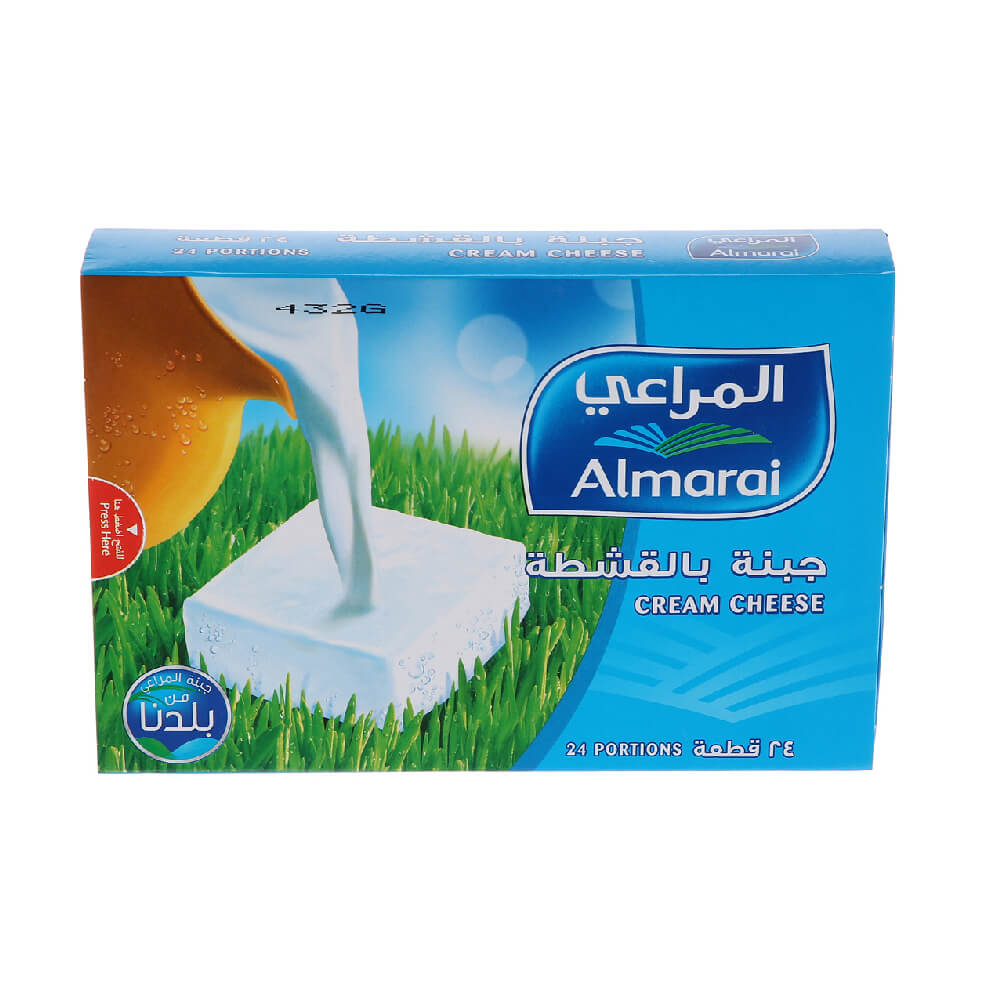 Almarai Cream Cheese 24 Portion 432Gm