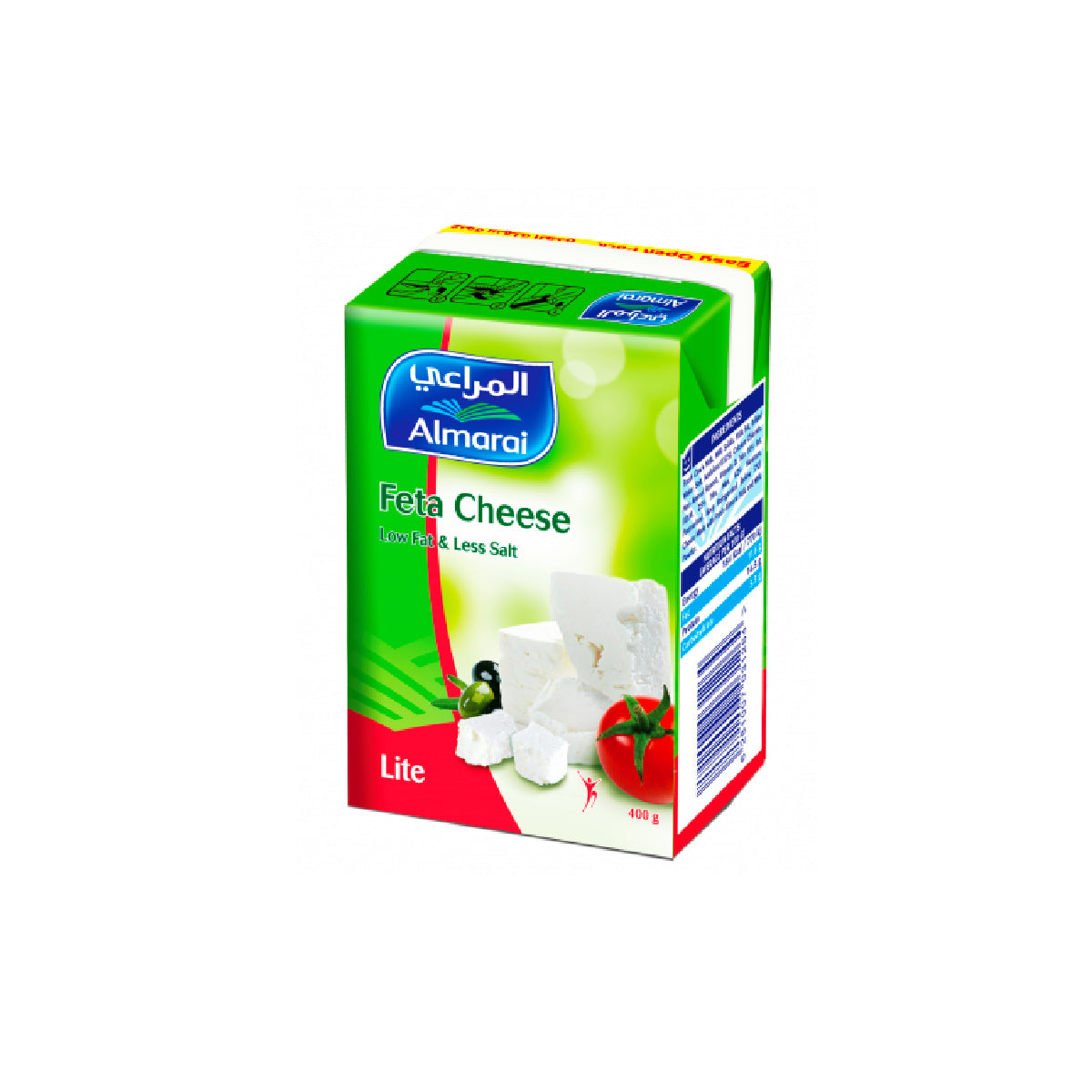 Al Marai Feta Cheese Lite 400gm
