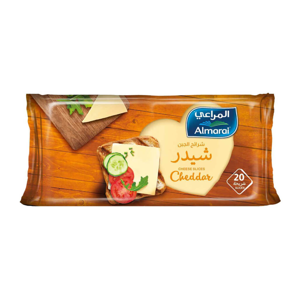 Almarai Cheddar Cheese Slices 400gm