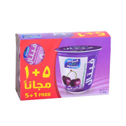 Almarai Vetal Yoghurt Black Cherry 140Gx6