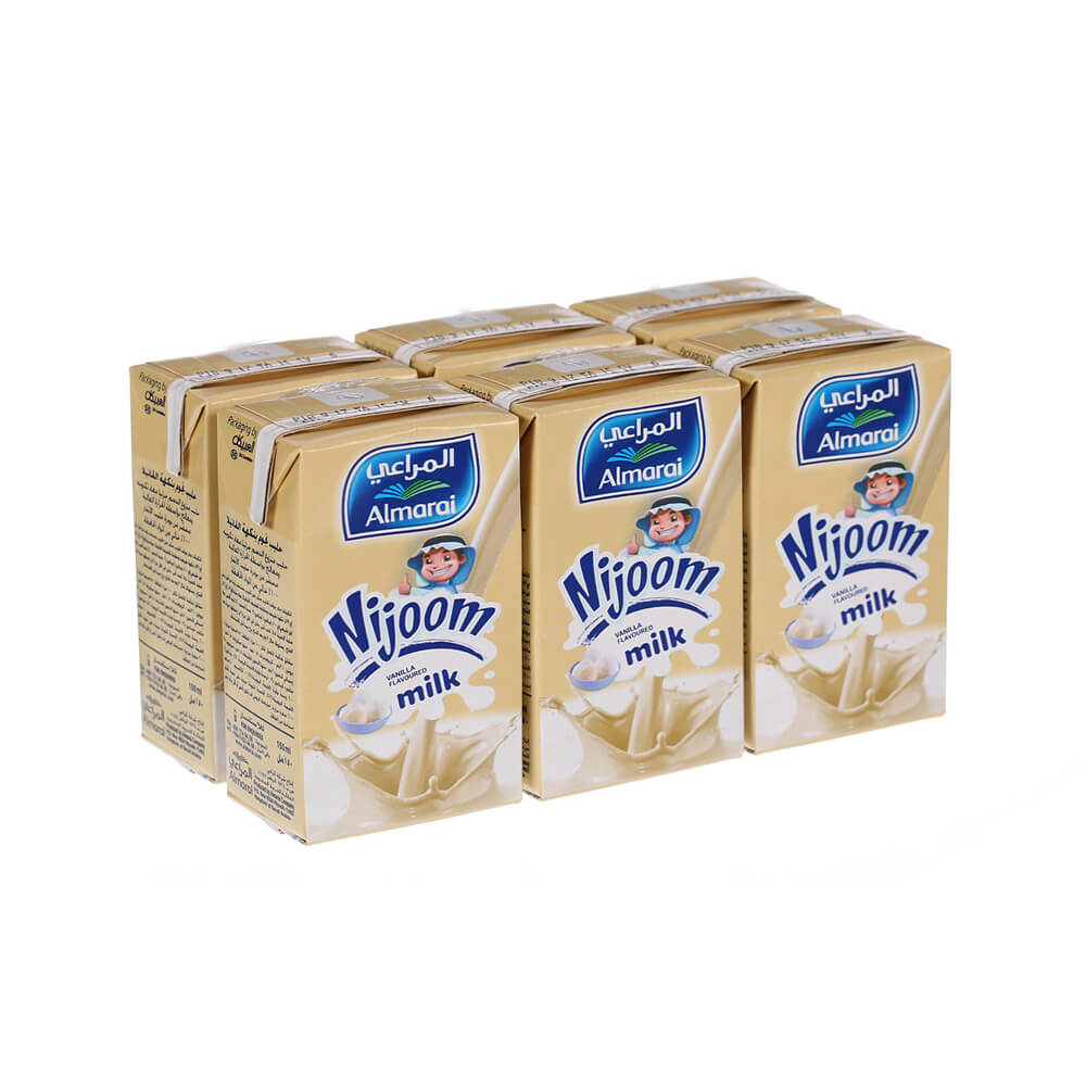 Almarai UHT Milk Vanilla Nijoom 150ml B4G2F