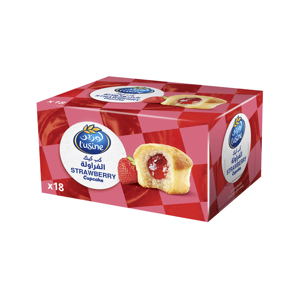 Lusine Cupcake Strawberry 30Gx18