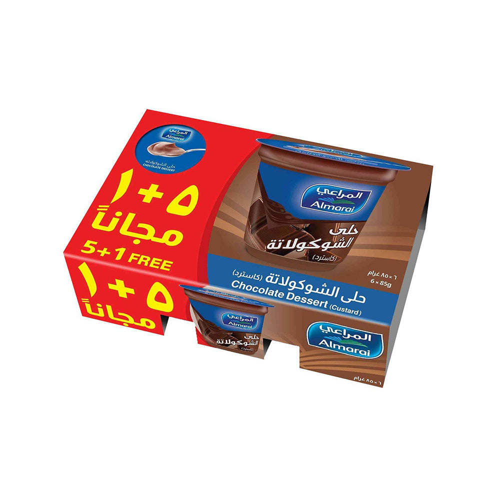 Almarai Custard Chocolate 6x100g