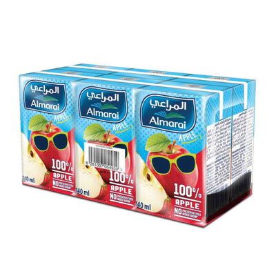 Almarai 100% Apple Juice 6x140ml