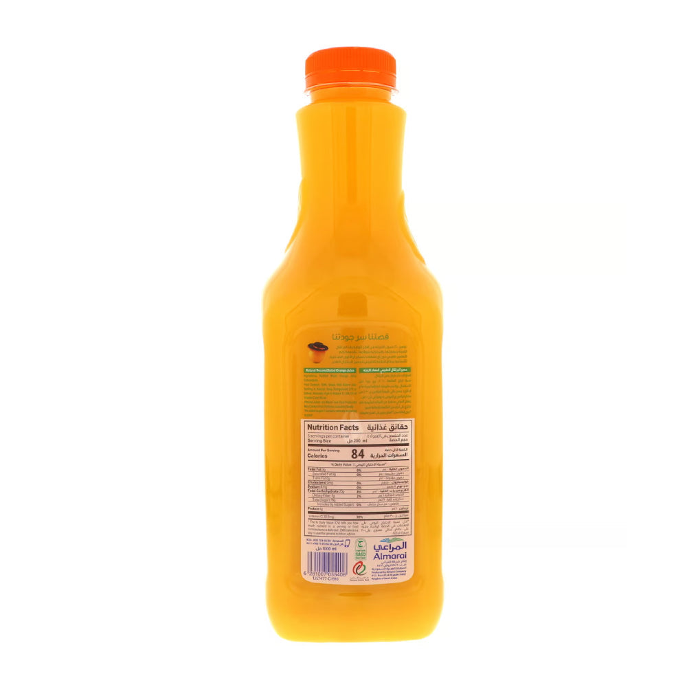 Almarai Premium Orange Juice No Added Sugar 1L