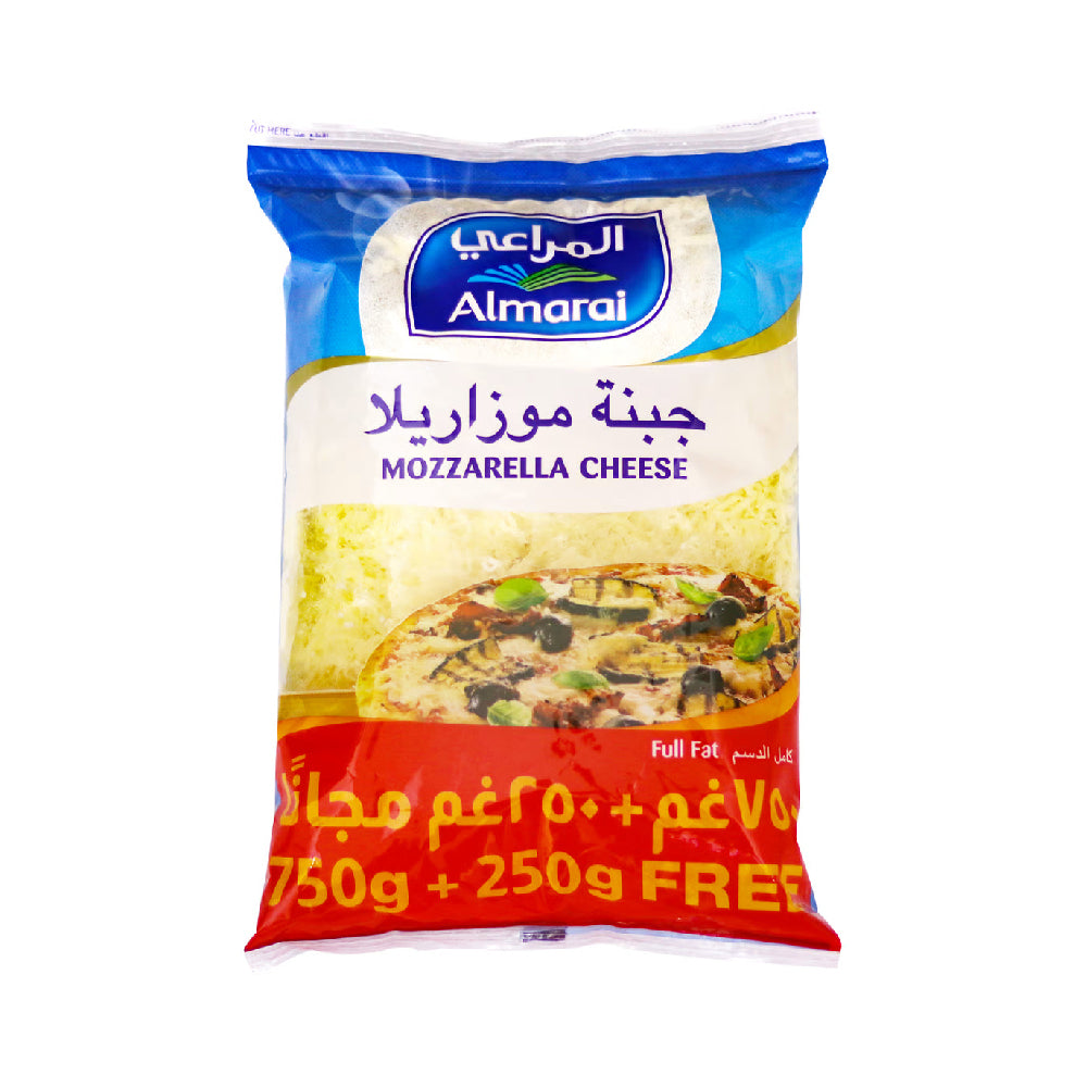 Almarai Mozzarella Cheese Full Fat 750gm+250gm