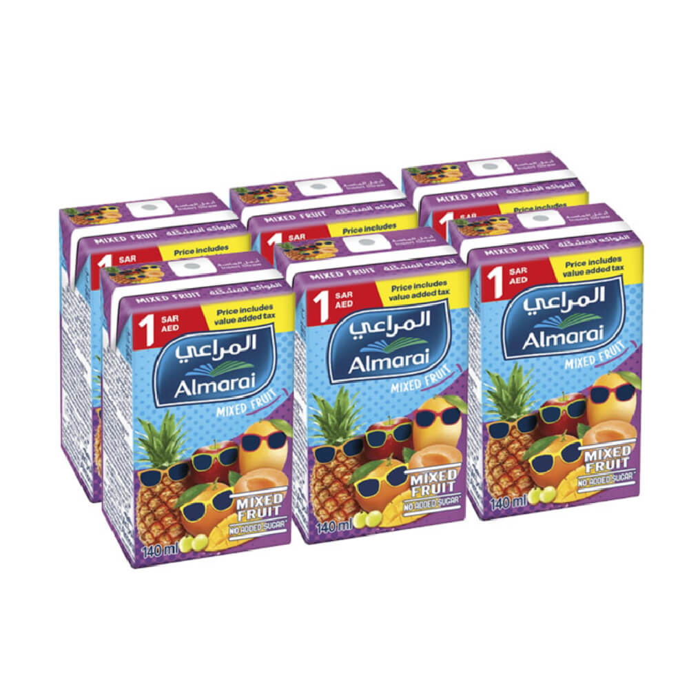 Almarai Nectar Mixed Fruit Juice 6x140ml