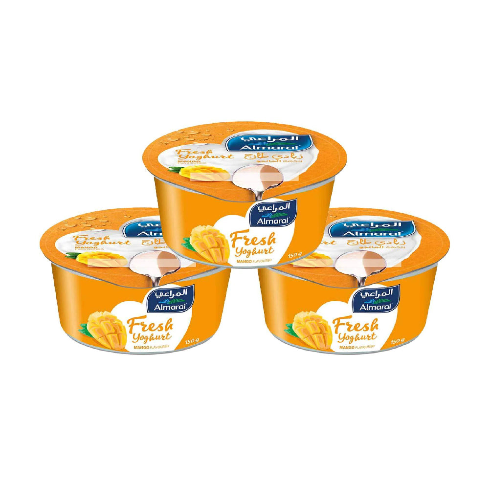 Almarai Fresh Yoghurt Mango 150gm 2+1 Free