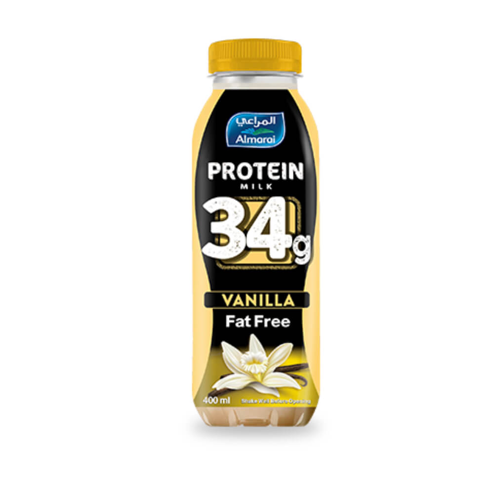 Almarai Vanilla Flavoured Protein Milk 400ml
