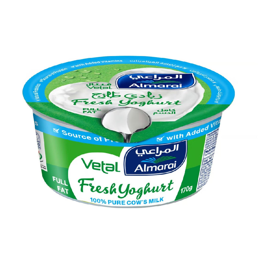 Almarai Vetal Zabadi Full Fat Yoghurt 170gm