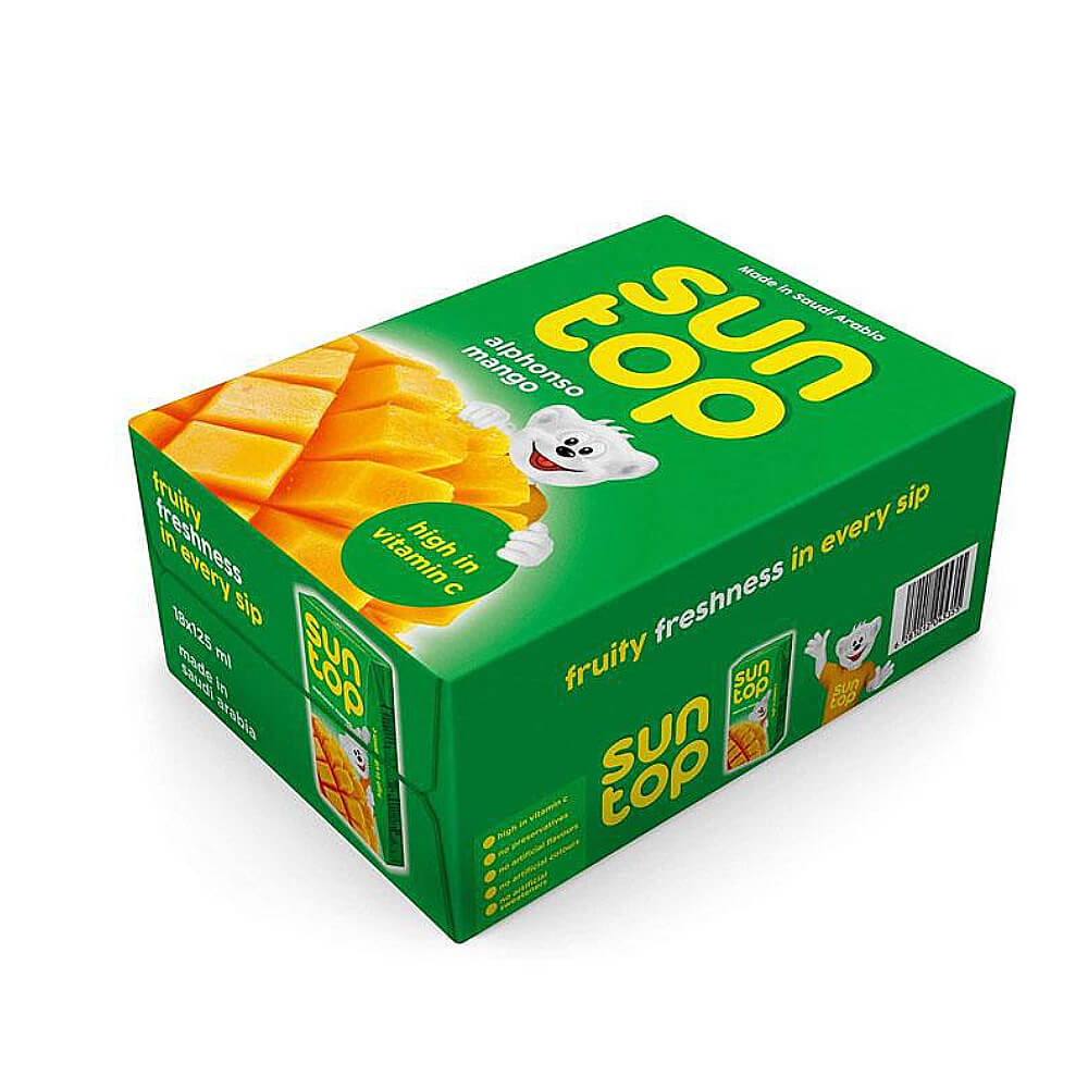 Sun Top Mango 18x125ml