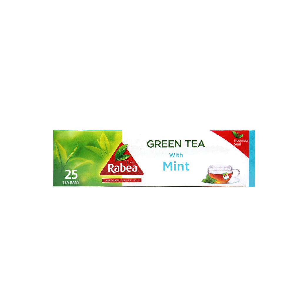 Rabea Green 25 Teabags With Mint