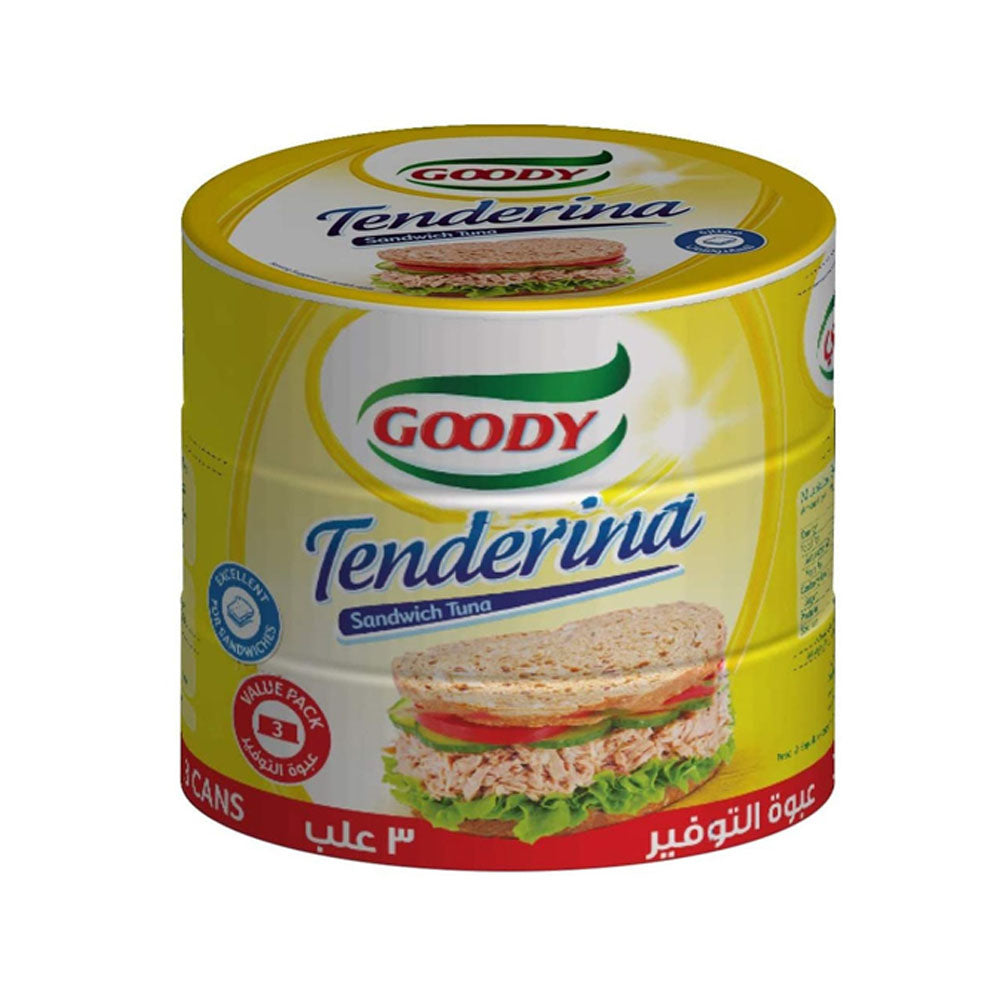 Goody Tenderine Tuna 160Gx3 @ Special Price