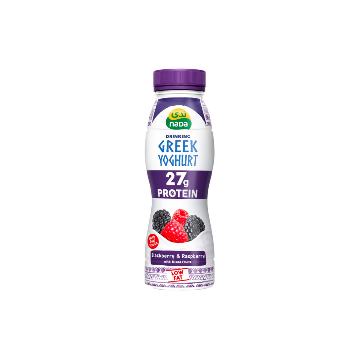 Nada Drinking Blackberry Raspberry Greek Yoghurt 330ml
