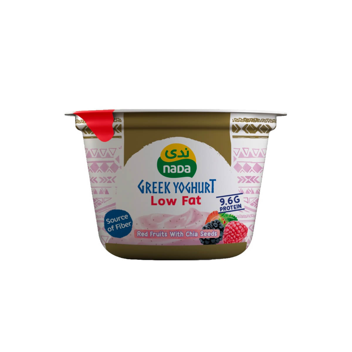 Nada Red Fruits With Chia Seed Greek Yoghurt 160g
