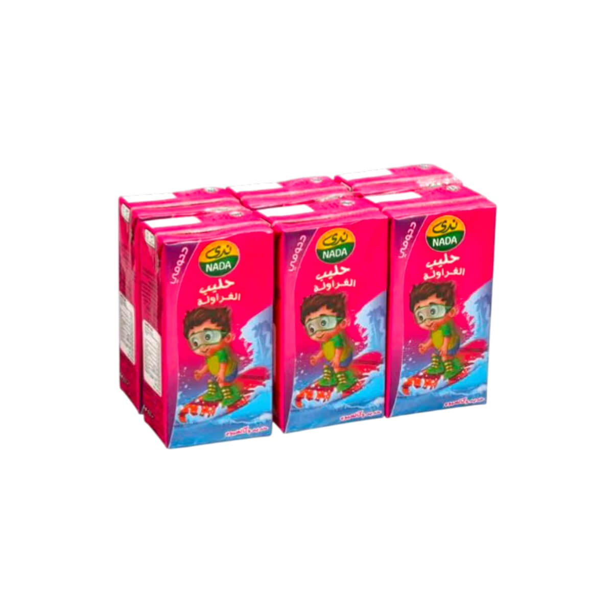 Nada Junior Strawberry Milk 6x125ml