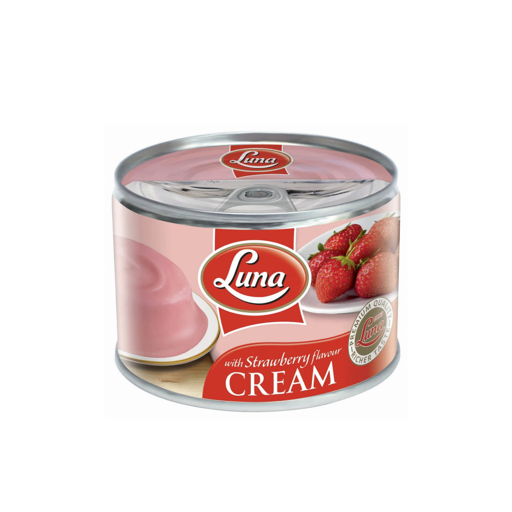 Luna Cream Strawberry 155gm