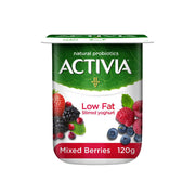 Activia Mixed Berries Stirred Yoghurt Low Fat 120gm