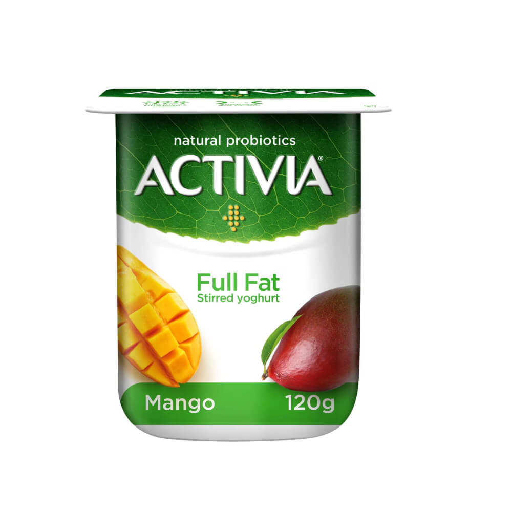 Activia Mango Stirred Yoghurt Full Fat 120gm