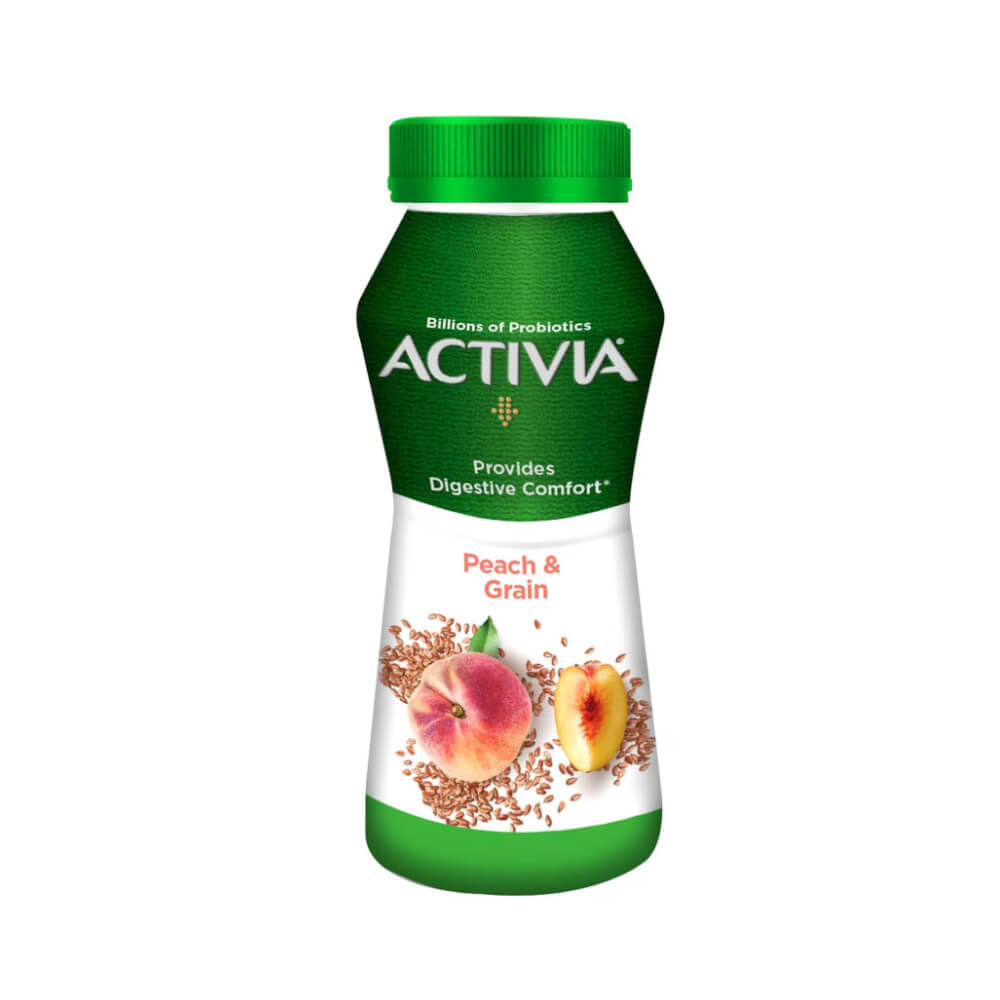 Activia Peach & Grain Yoghurt Drink 180ml