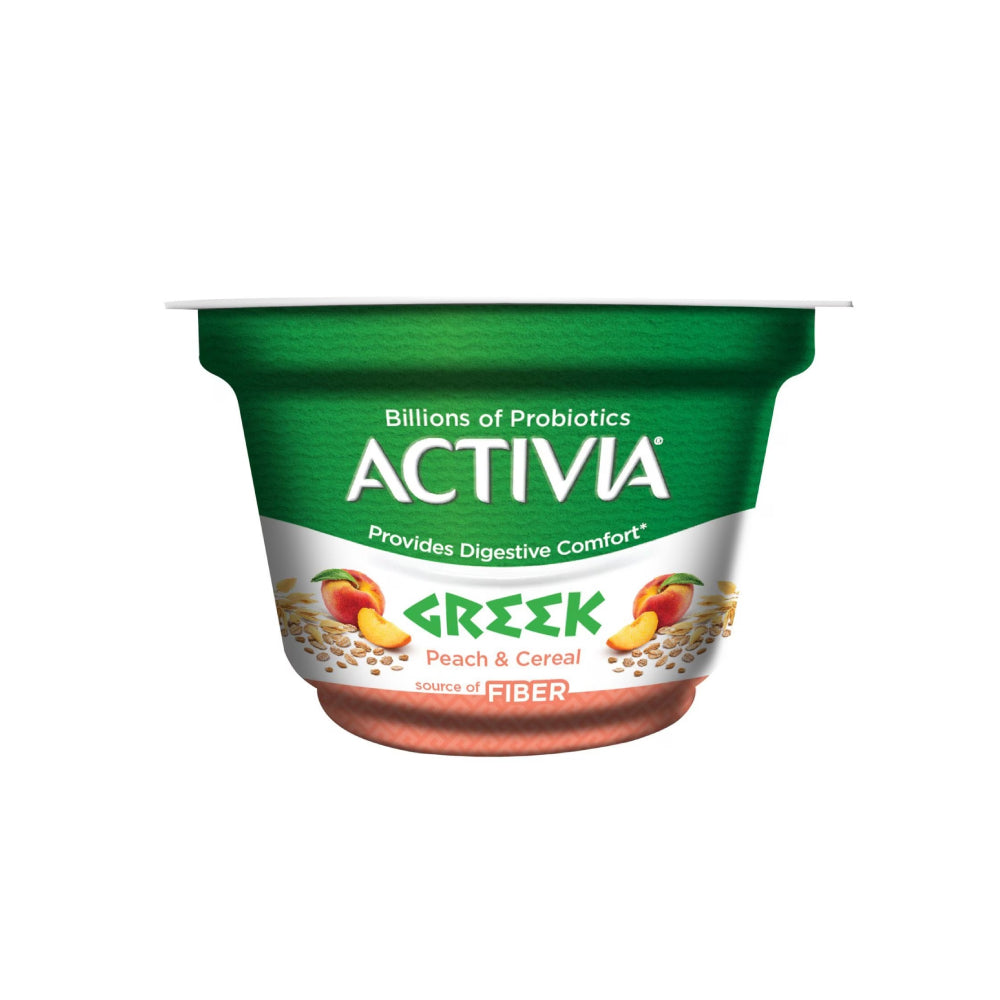 Activia Greek Style Peach & Cereal Yoghurt 150gm