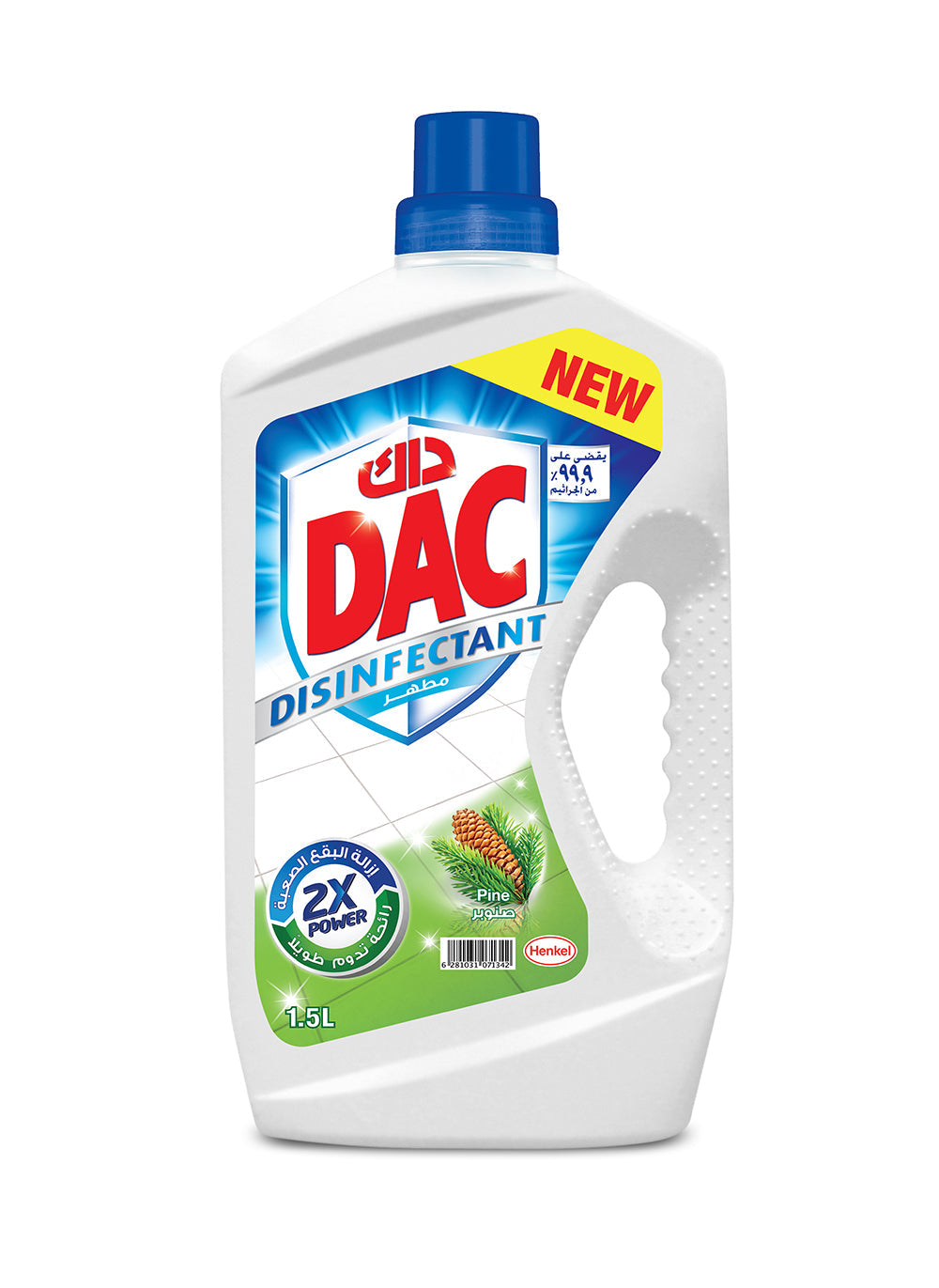 DAC Multipurpose Disinfectant 2x Power Pine 1.5L