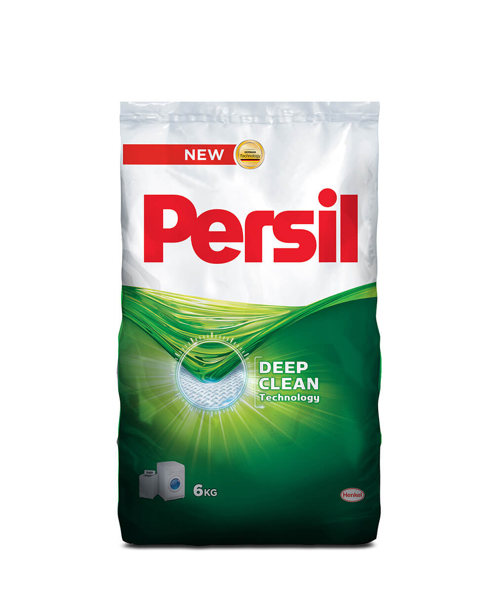 Persil Powder Detergent Low Foam Green Bag 6kg