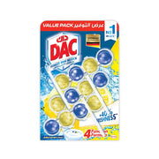 DAC Power Active Juicy Lemon Toilet Rim Blocks 3x50gm