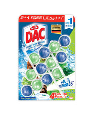 DAC Toilet Rim Block Pine Forest 50g 2+1 Free