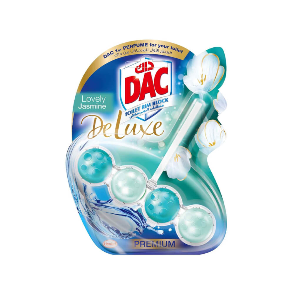 DAC Deluxe Lovely Jasmine Toilet Rim Block 50gm