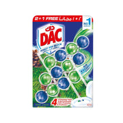 DAC Power Active Pine Forest Toilet Rim Blocks 3x50gm