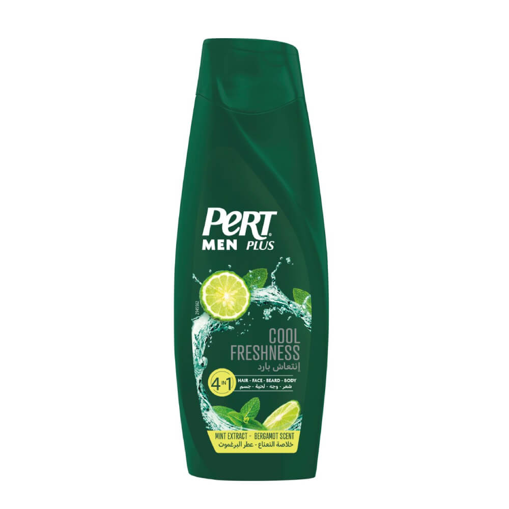 Pert Plus Men Cool Fresh Mint Extract Bergamot Scent 4 in 1 Shampoo 360ml