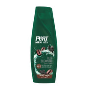 Pert Plus Men Deep Clean Caffeine & Charcoal 4 in 1 Shampoo 360ml