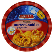 Americana Butter Cookies Tin Red 908G
