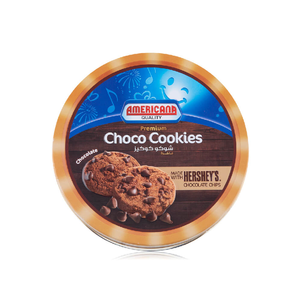 Americana Choco Cookies Double Chocolate Hershey Tin 504G