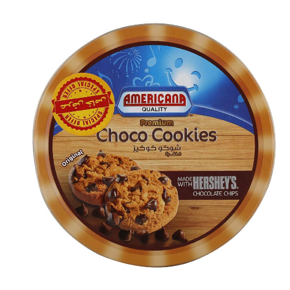 Americana Hershey's Original Chocolate Chip Choco Cookies 504gm