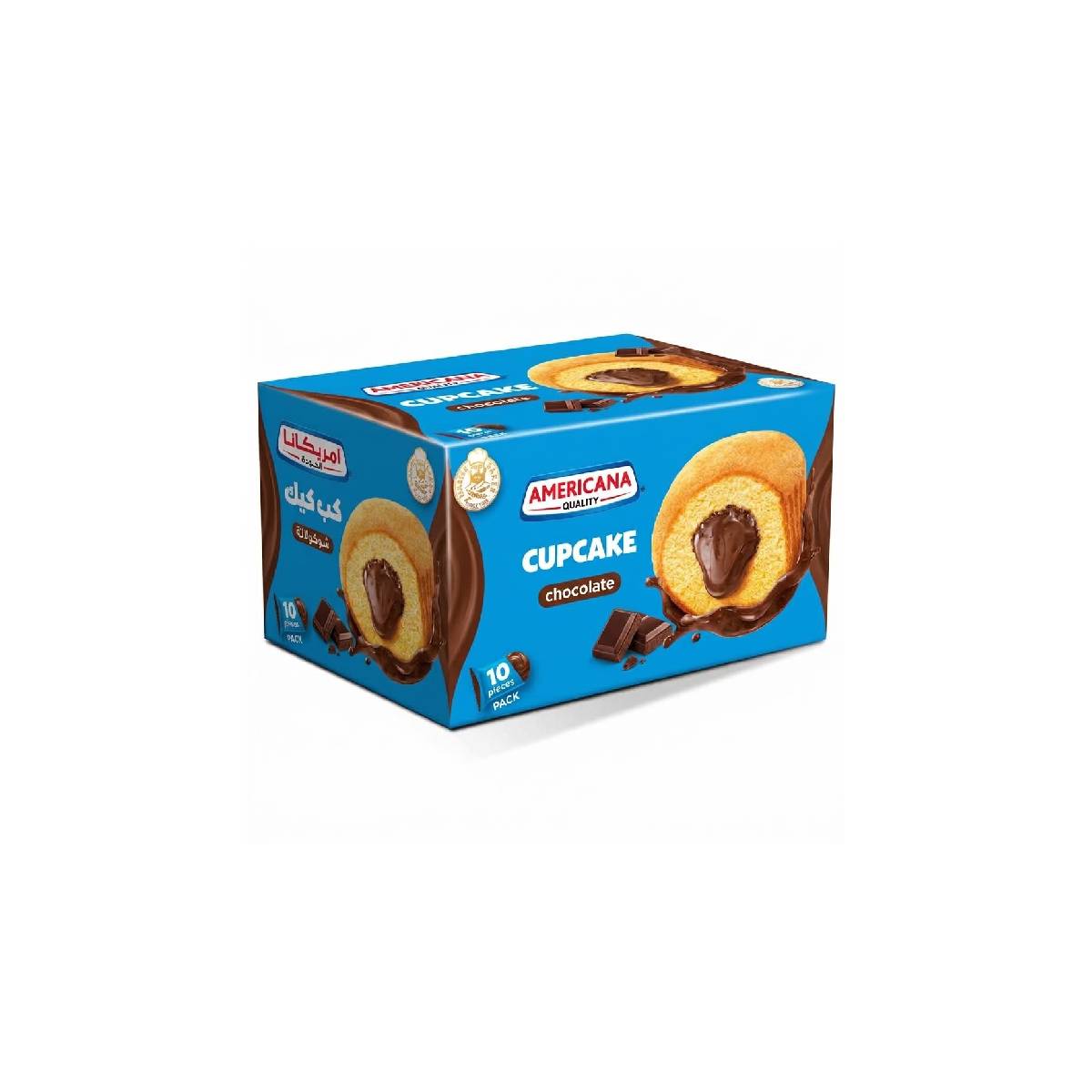 Americana Cupcake Chocolate Filled 10x28gm box