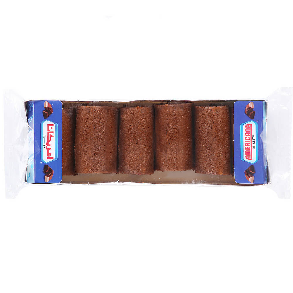 Americana Cakes Mini Roll Chocolate 120G