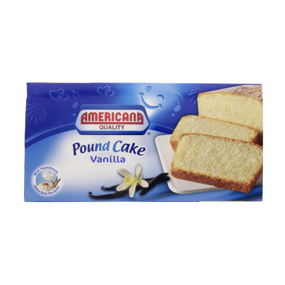 Americana Cakes Pound Cake Vanilla 300G