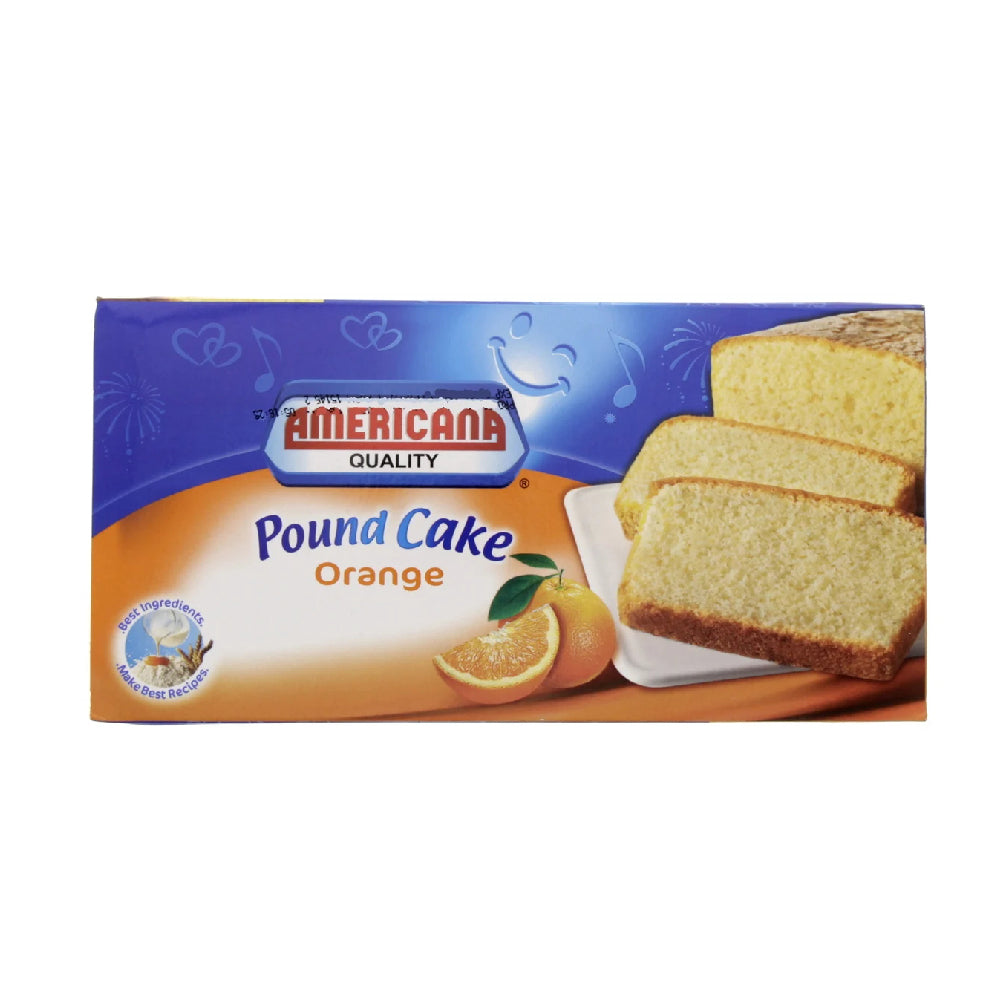 Americana Cakes Pound Cake Orange 300Gm