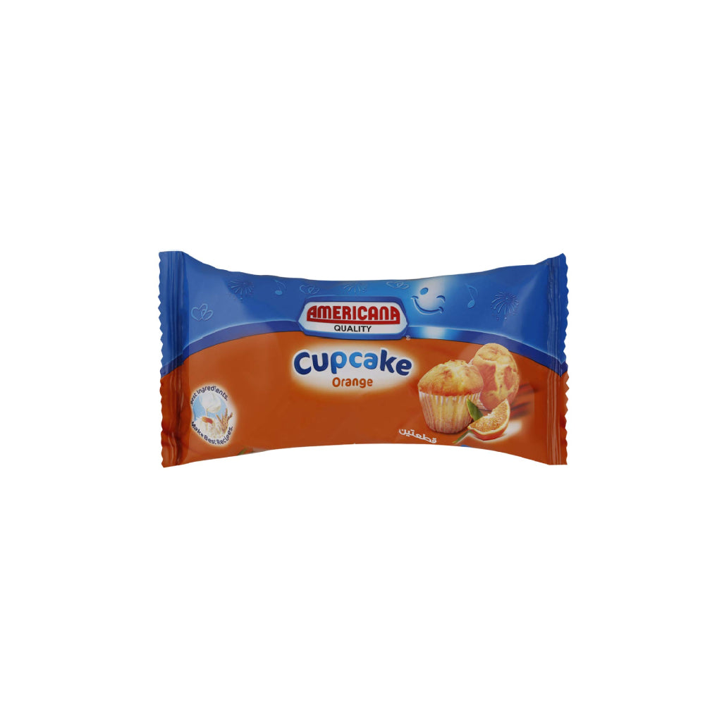 Americana Cakes Cupcake Orange 2P 55G
